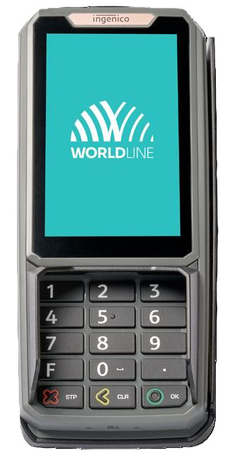 ING Worldline RX5000 kassagekoppeld pinautomaat